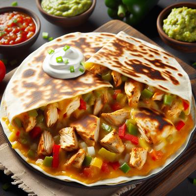 Image of Rock Your World Chicken Quesadillas Hard Rock Cafe