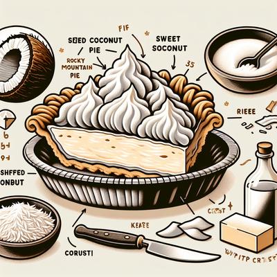 Image of Rocky Mountain High Coconut Cream Pie