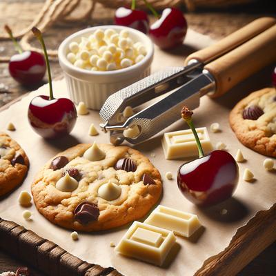 Image of Rogene's White Chocolate and Cherry Cookies