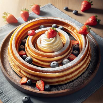 Image of Roller Coaster Breakfast Dutch Pancake