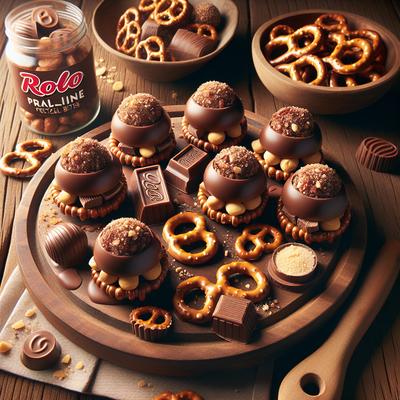 Image of Rolo Prailine Pretzel Bites