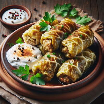 Image of Romanian Sarmale Cabbage Rolls