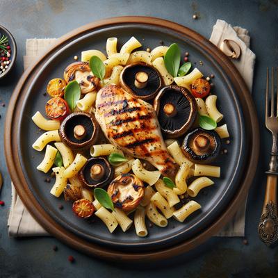 Image of Romano's Macaroni Grill Grilled Chicken with Portabella Mushroom