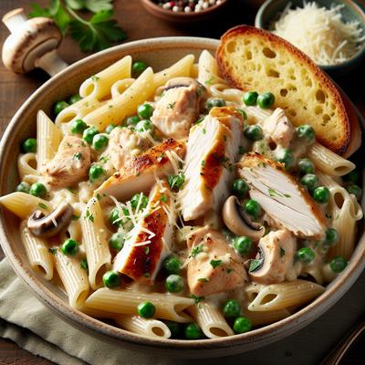 Image of Romano's Macaroni Grill Pasta Di Pollo Al Sugo Bianco