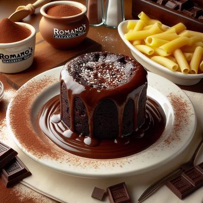 Image of Romano's Macaroni Grill Warm Chocolate Cake with Fudge Sauce