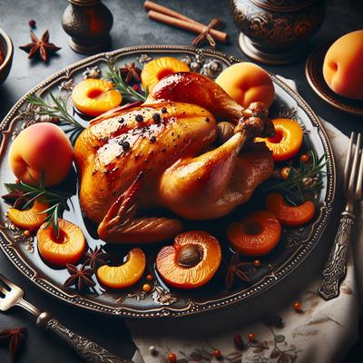 Image of Romantic Apricot Cornish Game Hens Slow Cooker