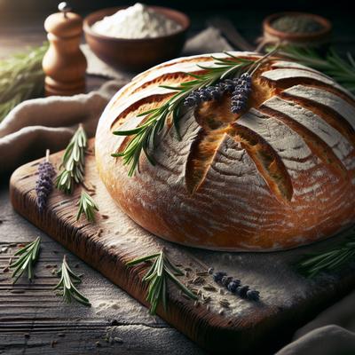 Image of Romantic Rosemary or Lavender Bread