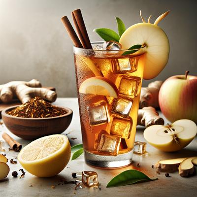 Image of Rooibos Fresh Apple Ginger and Lemon Iced Tea