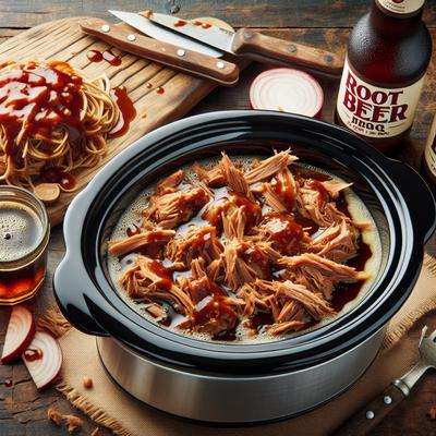 Image of Root Beer Bbq Pulled Pork Crockpot