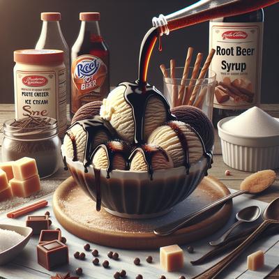 Image of Root Beer Syrup for Ice Cream Sundae