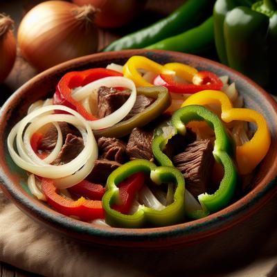 Image of Ropa Vieja Braised Beef Peppers and Onions