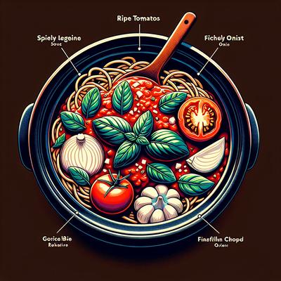Image of Rosalie's Spaghetti Sauce Adapted for the Crock Pot by Dolores