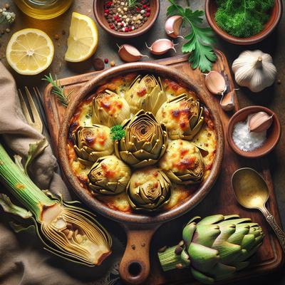 Image of Rose's Baked Artichoke Hearts
