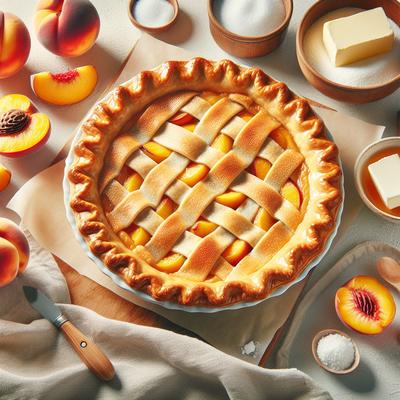 Image of Rose's Easy but Yummy Peach Pie