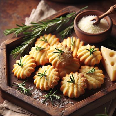 Image of Rosemary Cheese Spritz Cookies