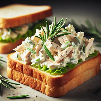 Image of Rosemary Chicken Salad Sandwiches