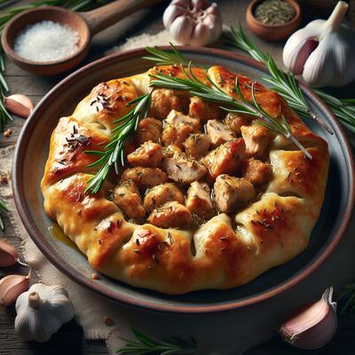 Image of Rosemary Garlic Chicken Pocket
