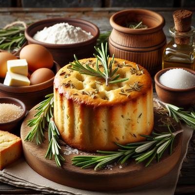Image of Rosemary Infused Sweet Shortbread