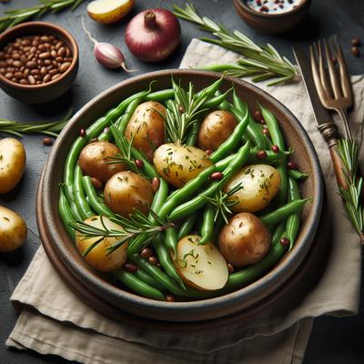 Image of Rosemary New Potatoes Beans