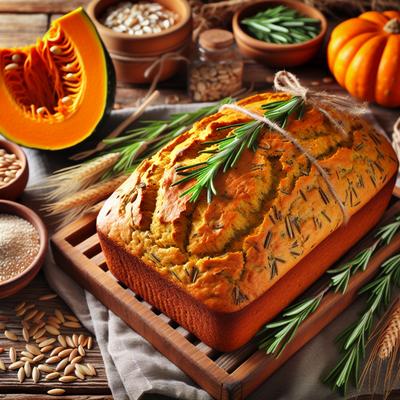 Image of Rosemary Pumpkin Bread Fat Free