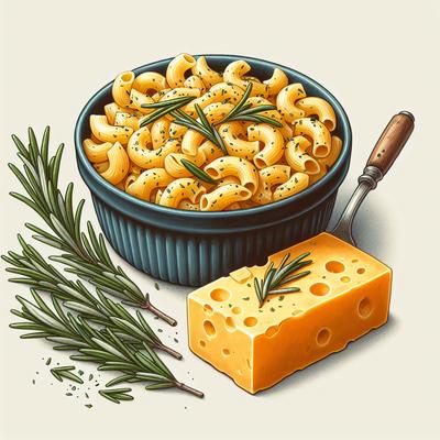 Image of Rosemary White Cheddar Mac N Cheese