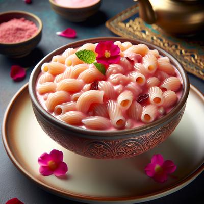 Image of Rosy Pakistani Macaroni Dessert