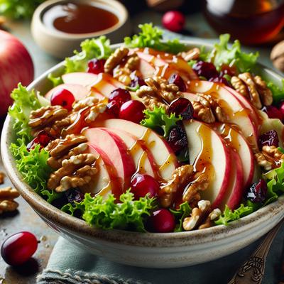 Image of Rosy Winter Salad with Maple Dressing