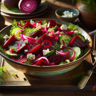 Image of Rote Rubensalat Red Beet Salad