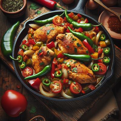 Image of Rotel Spicy Skillet Chicken