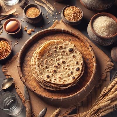 Image of Roti Nepali Non Leavened Whole Wheat Flat Bread