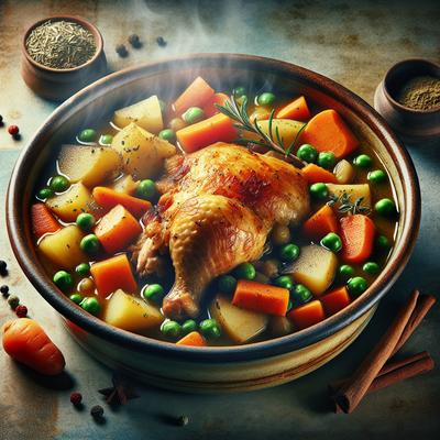 Image of Rotisserie Chicken Veggie Stew