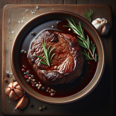 Image of Round Steak in It's Own Gravy