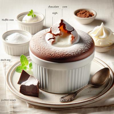 Image of Roy's Famous Chocolate Souffle