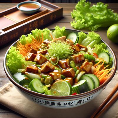 Image of Rsc 11 Salad with a Lime Dressing