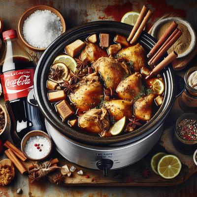Image of Rum and Coke Chicken Crock Pot Recipe
