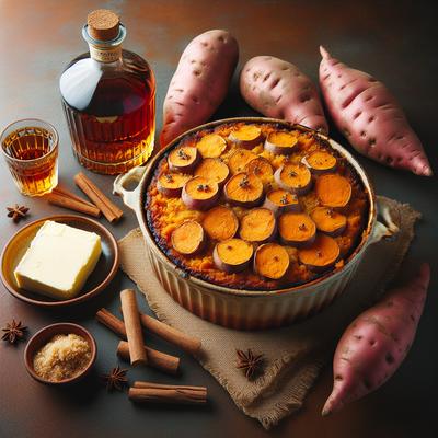 Image of Rum and Sweet Potato Casserole