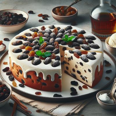 Image of Rum N Raisin Ice Cream Cake