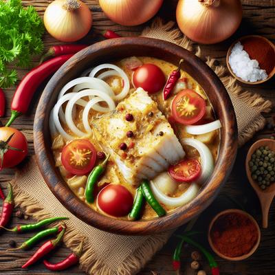 Image of Rundown Jamaican Codfish Curry