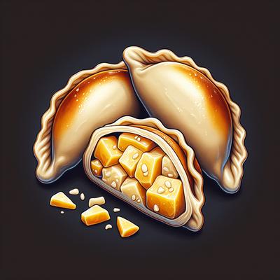 Image of Ruskie Pierogi Pierogi with Cheese Potato Filling