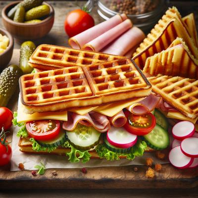 Image of Russ's Ploughman's Lunch Style Toasted Jaffles