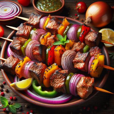 Image of Russian Georgian Pork Shashlyk