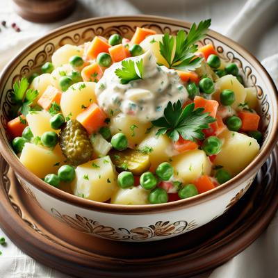 Image of Russian Potato Salad Salad Olivier