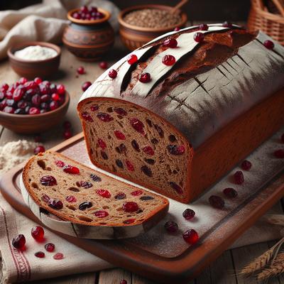 Image of Russian Rye Bread with Dried Cranberries
