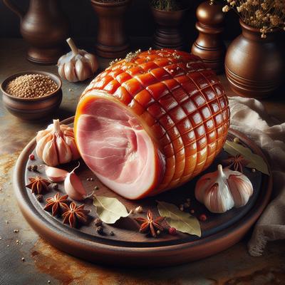 Image of Russian Style Baked Fresh Ham Buzhenina