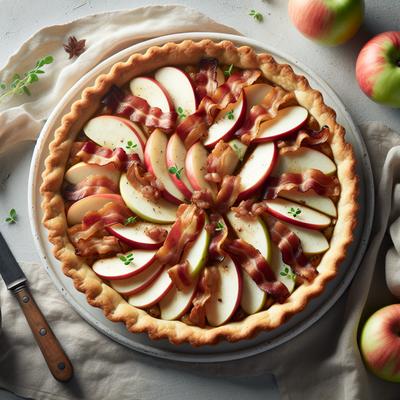 Image of Rustic Bacon and Apple Tart Top Chef Canada