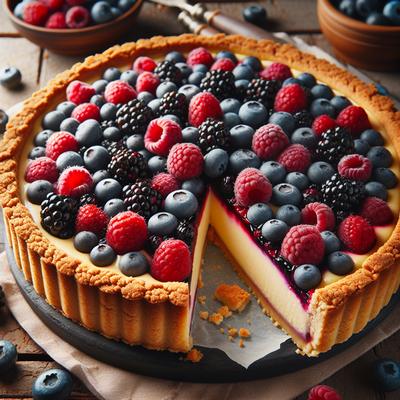 Image of Rustic Berry Tart