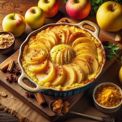 Image of Rutabaga Yellow Turnip or Swede Apple Gratin
