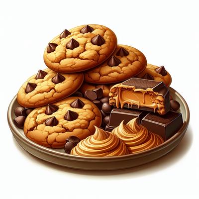 Image of Ruth's Chocolate Peanut Butter Cookies