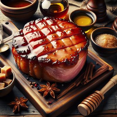 Image of Ruth's Simple Glazed Ham Steaks