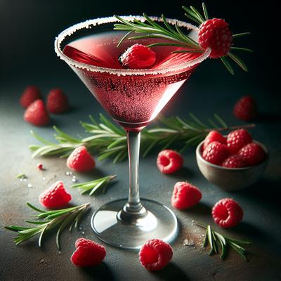 Image of Ruth Chris's Raspberry Rosemary Martini